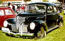 1939 DeSoto Series S-6 Custom De Luxe 4-portas Sedan