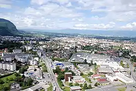 Vista aérea de Annemasse