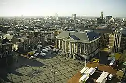 Vista do Grote Markt da Torre Martini (Martinitoren)