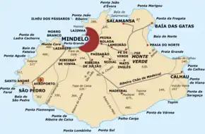 Mapa de São Vicente