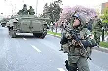 Militares do "Batalhão Esparta".