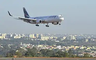 Boeing 767 no Aeroporto de Brasília
