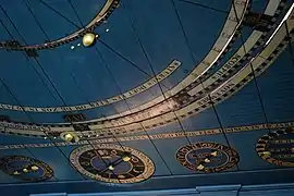 Vista parcial do planetário