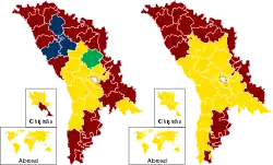 Eleições presidenciais na Moldávia em 2020