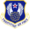 Emblema da Vigésima Primeira Força Aérea.