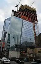 Progresso da construção em março de 2017