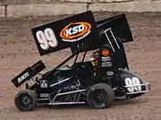 Micro sprint com asa