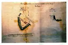 Planta do Forte Grande