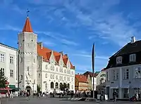 A praça Nytorv