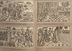 Dado colorido com pano de fundo branco