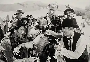 Hank Patterson, Lloyd Bridges e Randolph Scott