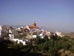 Panorama de AbrucenaLocalização de Abrucena