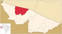 Localização de Tarauacá no Acre