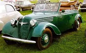 1939 Adler 2 Litros