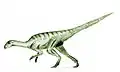 Agilisaurus, pequeno dinossauro herbívoro do Jurássico