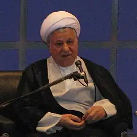 Ali Akbar Hashemi Rafsanjani(3 de agosto de 1989 - 3 de agosto de 1997)