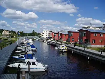 O canal Åkers kanal