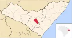 Localização de Arapiraca em Alagoas