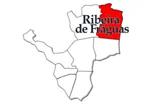 Localização no município de Albergaria-a-Velha