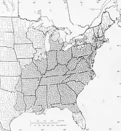 Distribuição geográfica