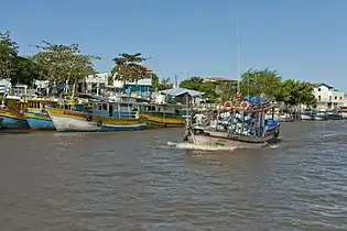Embarcações de pesca em Alcobaça