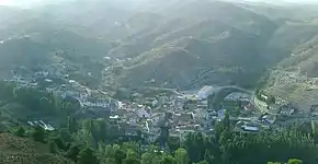 Panorama de AlcóntarLocalização de Alcóntar