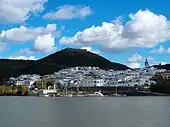 Vista de Alcoutim para o oposto Sanlúcar de Guadiana