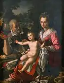 A Sagrada Família (1602) no MNAA, Lisboa