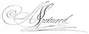 Assinatura de Alexander Spotswood