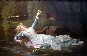 Alexandre Cabanel: Ophelia, 1883.