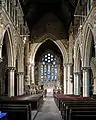 Interior com vista para o leste, All Souls ', Haley Hill, Halifax, Yorkshire (1856-1859)