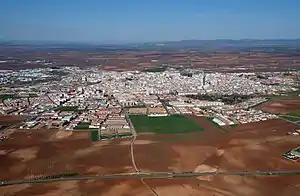 Vista aérea de Almendralejo