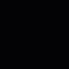 Um quadrado de cor preta