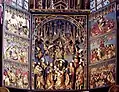 Veit Stoss: Retábulo na Igreja de Santa Maria, Cracóvia. Madeira policroma, 1477-1489