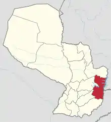 Localização de Alto Paraná