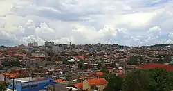 Vista do bairro Socomim, em Telêmaco Borba.