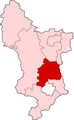 Localização de Amber Valley