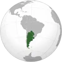 Localização da América Platina na América do Sul