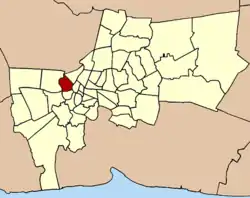 Localização de Bangkok Noi em Banguecoque