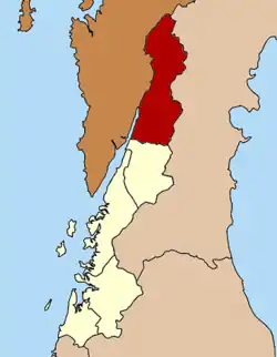Localização do Distrito de Kra Buri em Ranong