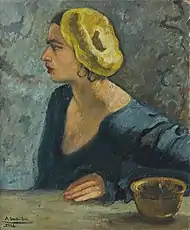 Auto-retrato, óleo sobre tela, 1931