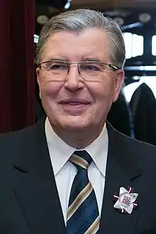 Anatolijs Gorbunovs (1990–1991) 10 de fevereiro de 1942 (82 anos)
