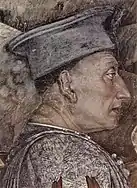 Luís III de Mântua, por Andrea Mantegna