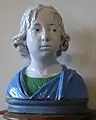 Andrea della Robbia: Retrato de menino, c. 1475. Museo Nazionale del Bargello, Florença