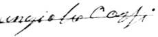 Assinatura de Angiolo Corsi