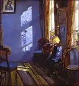 Solskin i den blå stue (Sunlight in the Blue Room, 1891)