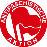 Logotipo da Antifaschistische Aktion.