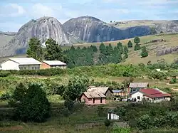 Aldeia de Antoetra, província de Fianarantsoa