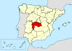 Mapa da área da arquidiocese