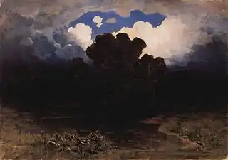 Arrebentação e Nuvens (1882)